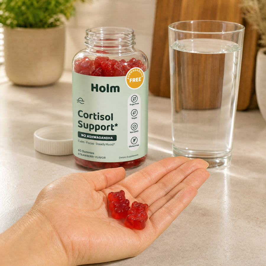 Holm Cortisol Support Gummies morning routine