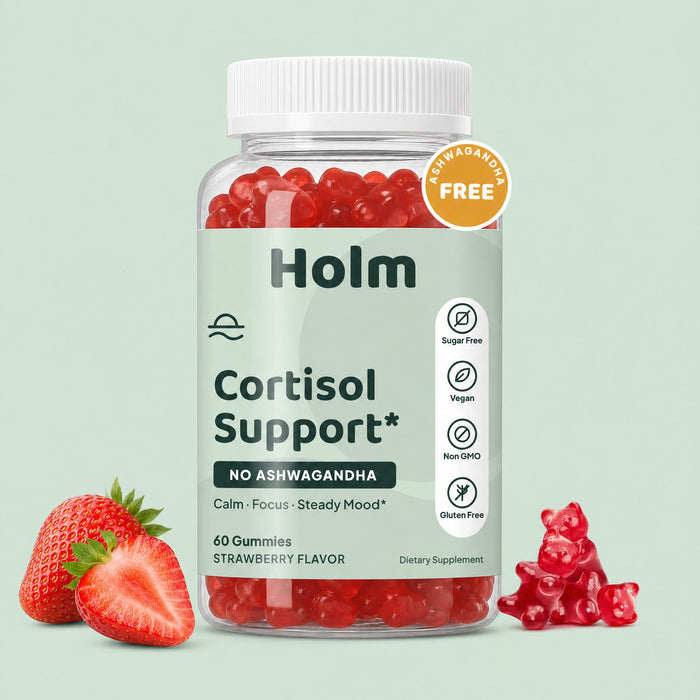 One bottle of Holm Cortisol Support Gummies