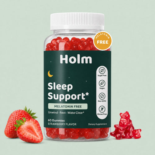 Holm Night Sleep Support Gummies, melatonin free